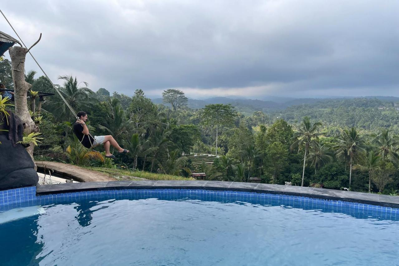 Villa Kts - Kubu Tepi Sawah Selemadeg Exterior foto