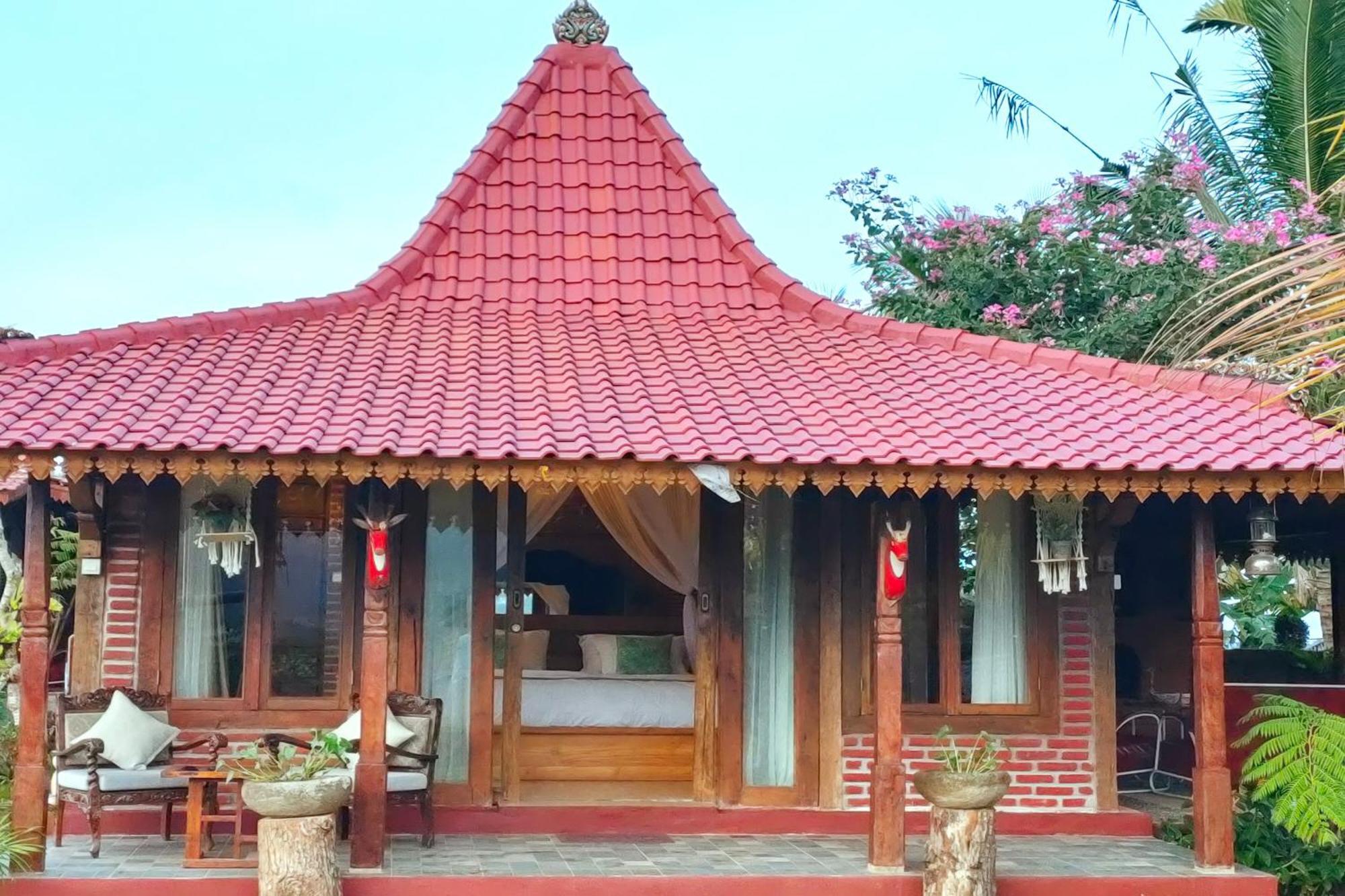 Villa Kts - Kubu Tepi Sawah Selemadeg Exterior foto
