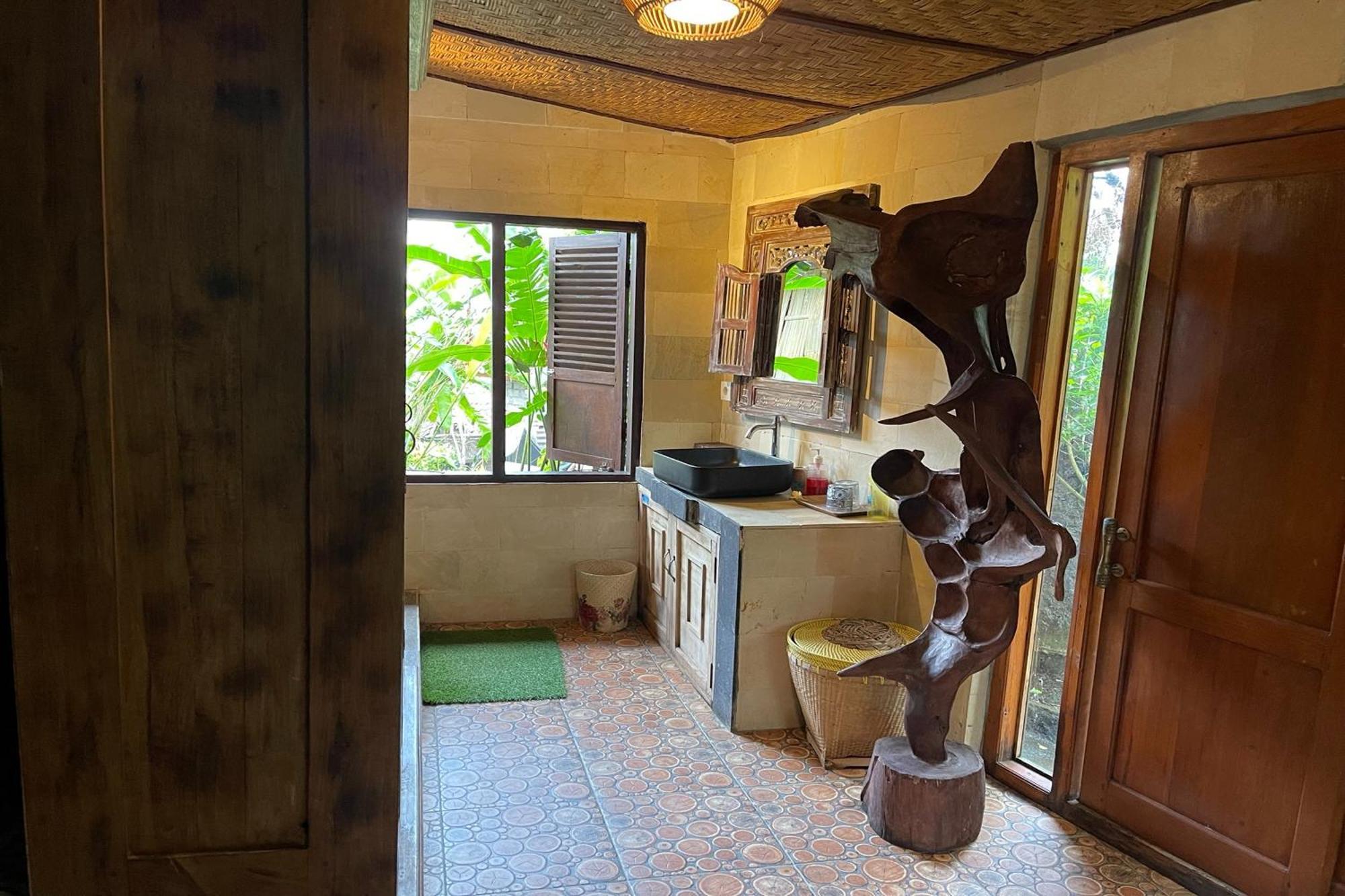 Villa Kts - Kubu Tepi Sawah Selemadeg Exterior foto