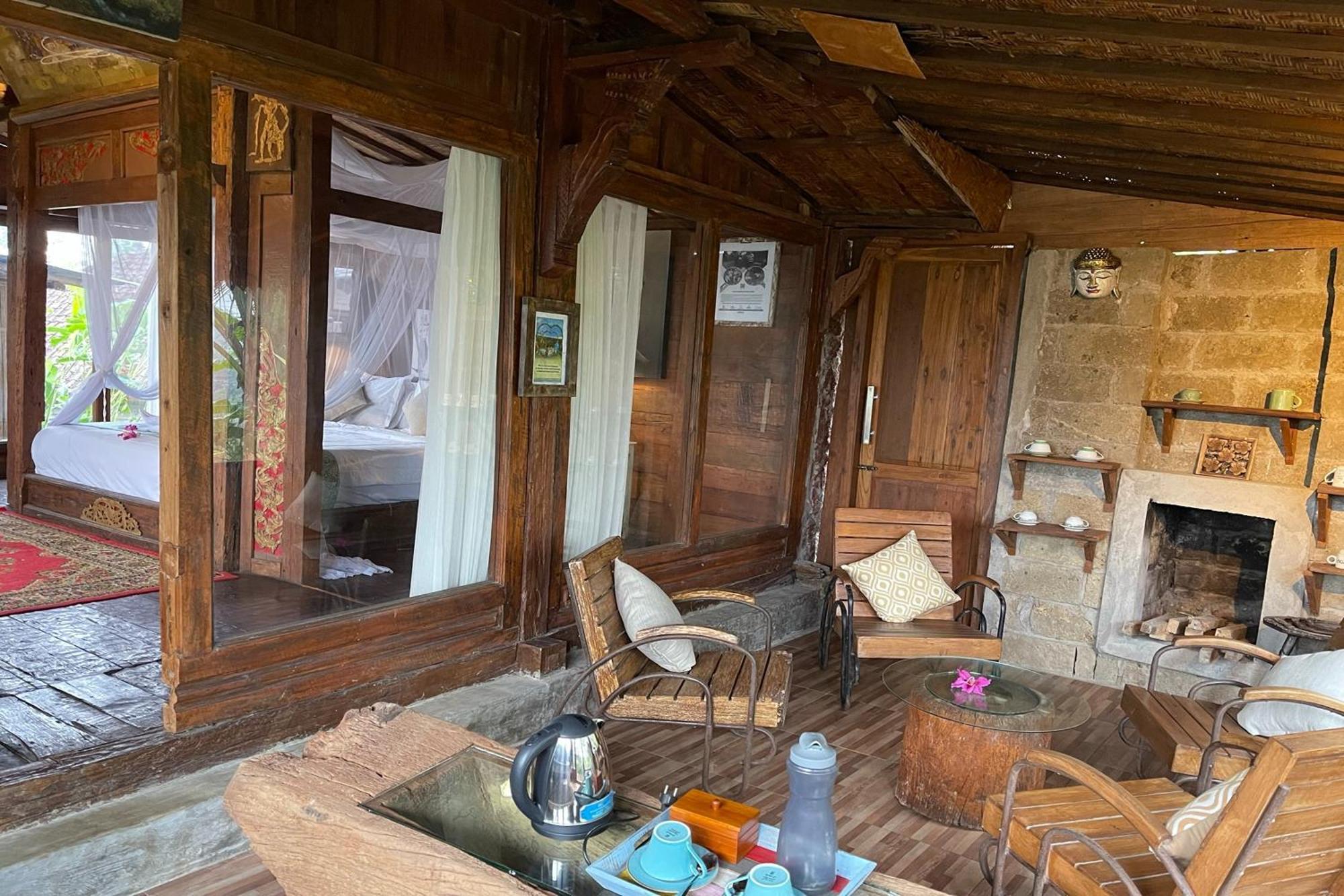 Villa Kts - Kubu Tepi Sawah Selemadeg Exterior foto